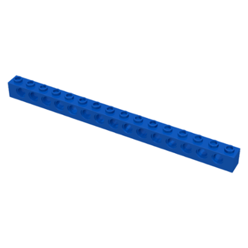 Technic, Steen 1x16 Blue